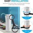 Magluv AWR2 2-in-1 Water Filter Housing Wrench Replacement for iSpring HW12, HC12, RCC,RCCP, US31, CKC, CT10 Reverse Osmosis Pre-Filter Housing and RO Membrane Canister Wrench