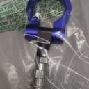 Car Front Bumper Tow Hook, Waterproof Screw-on Trailer Pull Ring, Car Exterior Decoration Sticker, Universal Bumper Trailer Tow Hook Accessories for Car Truck SUV - Only for Decoration (Blue)