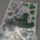 St Patricks Day Window Clings, 109 Pcs Shamrock Window Stickers for St Patricks Day Decorations