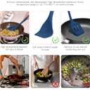 Kitchen Utensils Set-12 Pieces Silicone Cooking Utensils Set (Dishwasher Safe) 392F Heat Resistant Spatula Set,Kitchen Utensil Set for Nonstick Cookware,Best Kitchen Tools with Holder