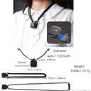 For DJI Mic Mini Clip Magnetic Mounting Accessories,Magnetic Neck Adjustable necklace lanyard