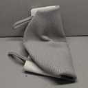 JMvicyroam Large Woven Laundry Basket Hamper,60L Cotton Rope Storage Bin for Blankets, Toys and Clothes, Decorative Tall Nursery Hamper for Living Room, Baby Nursery, Bathroom and Bedroom, White and Grey