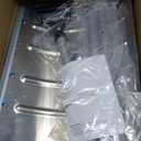 Aluminum Snow Shovel - Heavy-Duty Metal Shovel with D Handle, 55.1 Inch Snow Shovel for Driveway, Mulch Shovel for Clear Snow from Streets, Garages and Factories