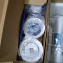iSpring RCC1DP Tankless RO/DI System, 5 Stage De-ionization Reverse Osmosis Water Filter, High Performing 150 GPD Tankless RO Water System for Aquarium with DI Water Filter & Pump