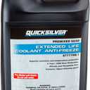 Quicksilver 877770Q1 Extended Life Coolant Anti-Freeze, Pre-Diluted 50/50  1 Gallon