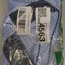 Men's Dress Shirt  Button Down Printed Shirt Business Casual Stretch, Blue