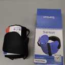 Travel Pillows for Airplanes, Airplane Pillow for Long Flight, Airplane Head Strap with Eye Mask for Sleep, Travel Neck Pillow for Car Road Trip, 360 Support Headrest, Stop Bobblehead, Black