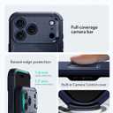 ESR for iPhone 17 Pro Phone Case, MagSafe Accessories Compatible, Cyber Series, Navy Blue