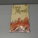 Tbsone Thanksgiving Disposable Rectangle Plastic Tablecloth  3 Pack, Fall Maple Leaves Themed Table Covers for Harvest Party Decorations Supplies (54 x 108 Inches)