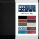 Sky Solutions Anti Fatigue Floor Mat - 3/4" Thick Cushioned Kitchen Rug, Standing Desk Mat - Comfort at Home, Office, Garage - Non Slip, Durable and Stain Resistant (20" x 39", Black)