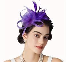 Hair Clip And Hair Band, Purple, X004OE9DTN
