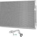 AUTOSAVER88 A/C AC Condenser Air Conditioning Condenser Compatible with 2007-2018 Altima 2009-2021 Maxima 2.5 3.5 L4 V6