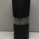 Black Plastic Chicken Wire Mesh Fencing 15.7IN x 16.4FT - Heavy Duty Hexagonal Poultry Netting, Snake Proof Barrier for Chicken Coops, Dog Kennels, Rabbit Hutches & Garden Security