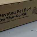On-The-Go Elevated Dog Bed Kit – Portable & Cooling Travel Cot with HeatShield
