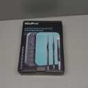 Nicpro Miniature Painting Kit with Wet Palette & 11PCS Detail Paint Brushes Drybrush, 100PCS Wet Pallet Paper, 4PCS Sponge, Brush Holder Mixing Paint Saver Palette for Miniature Model Painting