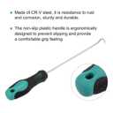 uxcell Full Hook Pick 9.45" Puller Remover Removal Tool for Oil Seal/O-Rings, Gasket, Hose 2Pcs