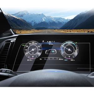 LUWU Screen Protector Compatible with 2023 2024 2025 Kia Sportage accessories 2025 Sportage SX/ SX Prestige/ X-Pro/ X-Pro Prestige 12.3Inch Nano Touch Screen Display 2PCS (NOT FOR Curved Screen)