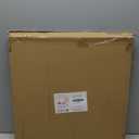 upsimples 18x18 Picture Frame, Display Pictures 8x8 with Mat or 18 x 18 Without, Wall Hanging Square Frames, Black, 1 Pack