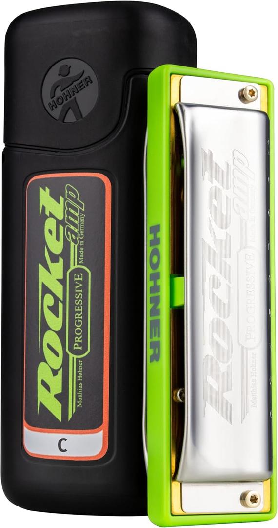 Hohner ROCKA-C Rocket Amp Harmonica, Key of C-Major