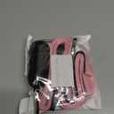 Heavy Duty Dog Leash, Laqibak Double-Sided Reflective Double Handle Dog Leash - Double-Layer Thickening, Lockable Safety Carabiner Design, 6 FT Perfect for Medium & Large Dogs Joyful Strolls, Pink