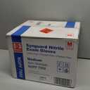 Basic Medical Blue Nitrile Exam Gloves, Latex-Free & Powder-Free Food-Safe House Cleaning Disposable Glove (1000 Pcs)