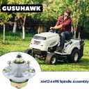 AM144377 Spindle Assembly Replaces John Deere AM144377, AM124498, AM135349, AM131680 for John Deere 1025R GT235 GT245 LT155 LT160 LT180 LT190 X300 X320 X485 X500 X530 Z425 Z445 Z535M Mowers