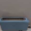 Bella 2 Slice Slim Toaster, Fitsanywhere™ Kitchenware, 6 Setting Shade Control with Reheat & Cancel Buttons, Fits Sourdough, 10” Long Slot, Anti Jam & Auto Shutoff, 900 Watt, Surf