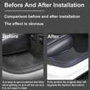 for Tesla Model Y Door Sill Protector 5 Seater (NOT Fit 7 Steater) Rear Door Car Pedal Kick Protection Strip Styling Covers Accessories(2 Packs)