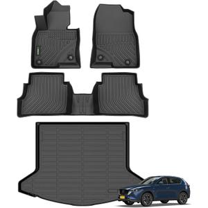 ANBINGOFit for Mazda CX5 Floor Mats 2025-2023,for Mazda CX-5 Car Mat All Weather Mats for CX5 TPE Car Matt Rugs for CX-5 Rubber Trunk Carpet