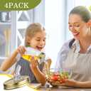 Mason Jar Pour Spouts. free flow Mason Jar Pour Spouts, mason jar for spout regular mouth size 70mm dispenser germination cover. Suitable for any liquid. LeakProof 10Pack + 20 Black Lid Caps (10