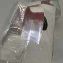 30Pack 5oz Pink Mini Cake Pans with Lids and Spoons Baking Cups Aluminum Foil Pans Tins, Individual Dessert Cups Containers for Sales,Party,Picnics