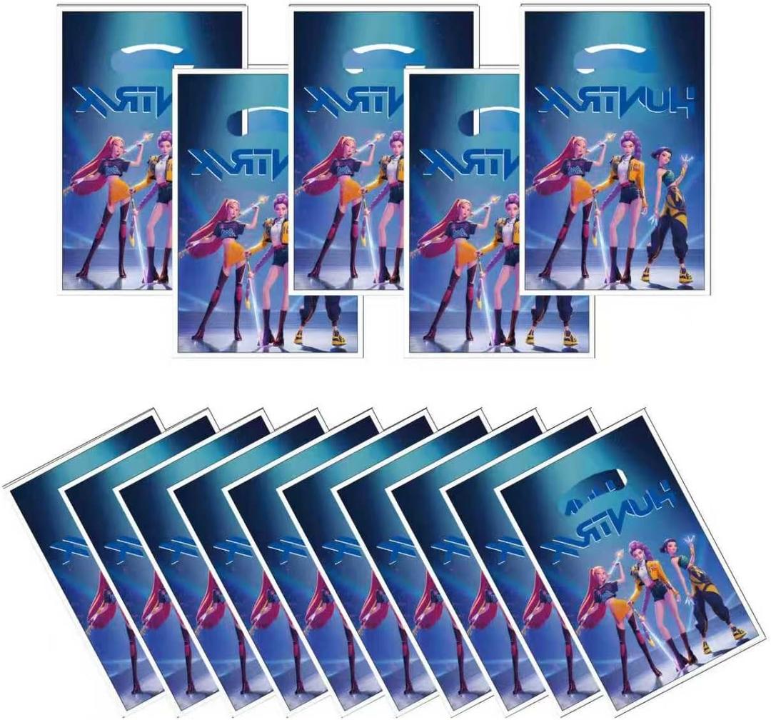 30PCS For K Pop Demon Hunters party gift bags, supplies, and decorations. Perfect for cartoon parties, ideal for kids, and great for family events, prizes, carnivals, and Christmas