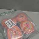 Katech Ombr Yarn for Crocheting-Gradient Cake Yarn-4x100g 60% Cotton 30% Acrylic 10% Wool-Ombre Multicolor Soft Rainbow Cotton Crochet Yarn for Scarves, Shawls, Blankets and Garments(J)