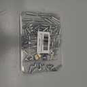 120Pcs Shelf Pins Kit,4 Styles Nickel Plated Shelf Support Pegs,Plated Shelf Pins Holders for Bookcase Kitchen Closet Shelf Shelves Furniture Cabinet5mm (1/4 inch) cabinet shelf pegs