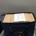 GOTHINK Giant Tumble Tower Game, Large Tumbling Tower Stacking to Over 4 FT 54pcs Wooden Jumbo Blocks for Outside Yard Games with Carry Case Timber Stacking Game Night Toy Gift for Kids Adults Family