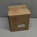 Black Modern Semi Flush Mount Ceiling Light,Rustic Ceiling Light Fixture for Closet Hallway Entryway,Matte Black Finish (1 Pack)