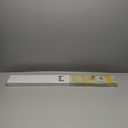 Cordless Light Filtering Mini Blind - 36"Width, 64"Length, 1" Slat Size - Woodtone - Cordless GII Morningstar Horizontal Windows Blinds for Interior by Achim Home Decor