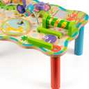 Melissa & Doug First Play Childrens Jungle Wooden Activity Table for Toddlers, 1 EA