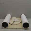 Ahomdoo Cat Scratching Post 34 Inches Heavy Duty and Thicker Cat Scratching Post Sisal Rope with Hanging Ball and Mice Scratching Post for Indoor Cats and Adult(Beige)