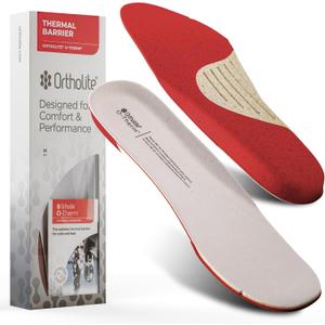 Ortholite O-Therm Thermal Barrier Shoe Sole Trim-to-Fit Insert-Designed for Athletes on Snow or on Turf who Want to Block Out Cold or Heat,W:6-7
