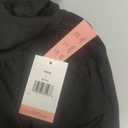 Motherhood Maternity Women's Super Stretch Secret Fit Over the Belly Ankle Straight Leg Pregnancy Dress Pants for Work (Large, Black)