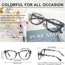 OCCI CHIARI Stylish Reading Glasses for Women Small Frame Readers (Grey)