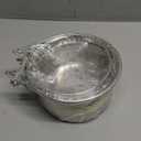 Dog Crate Water Bowl, 2 pcs Stainless Steel Large Dog Bowls 40oz & 60oz, Durable Anti-Spill Pet Metal Bowls for Cage Kennel Crate, Hanging Water/Food Bowl for Medium & Large Dogs