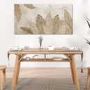Minimalist & Modern Art for Bedroom Decor Framed Abstract Artwork for Walls Neutral & Contemporary Beige Wall art - Artwork for Living Room and Boho Style Large Abstract Wall Art 2448IN