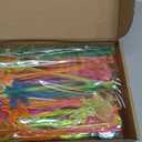 100 Assorted Tropical Swizzle Sticks Bar Cocktail Stirrers Luau Palm Tree Flamingo Fun Reusable Novelty Beverage Cocktail Margarita Tiki Drink Stirring Sticks for Birthday Wedding Party