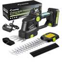 Saker Cordless Hedge Trimmer-20V Electric Shrub Trimmer Grass Shears Handheld Grass Cutter, Hedge Shear with 1 PCS Rechargeable Battery and Charger for Garden, Lawn