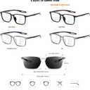 Reading Glasses For Men Women, Blocking Eyeglasses Computer Eye Glasses, TR90 Quality Lightweight