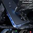 TORRAS for Samsung Galaxy S26 Ultra Case, [12FT Military-Grade Protection] Slim Case for Samsung S26 Ultra Case Thin, Matte Translucent Black, Thin, 6.9'' Guardian Series