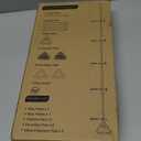 Wall Cleaner Triangle Mop with 82'' Long Handle - Wall Scrubber, Cleaning Washer Tool with 4 Microfiber Chenille Duster Pads for Clean Walls, Ceiling, Windows, Baseboards, Floors (Green)