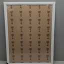 20x27 Wood Frame White, Modern Natural Woodgrain 27x20in Picture Frame, Rustic Wooden 20 x 27 inch Gallery Wall Photo Poster Frame with HD Plexiglass, Horizontal Vertical Wall Mounting Display 1pcs